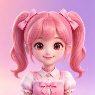 我在AI甜妹糖糖人设头像