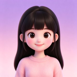 我在AI萌妹晚晚人设头像